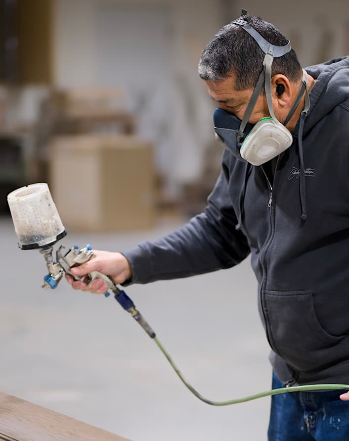 Gerardo Orellana, Custom Finishing Manager at Timber