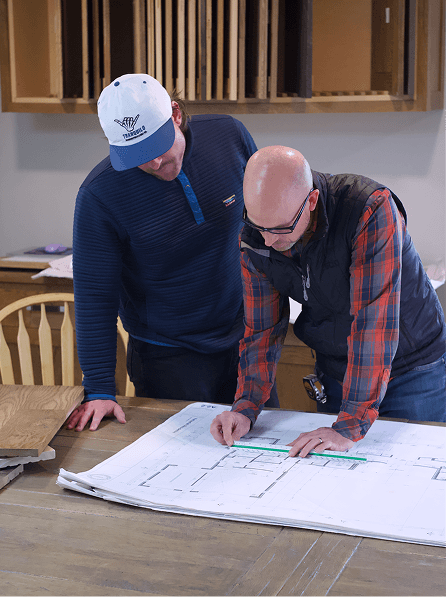 Timber studio sample materials